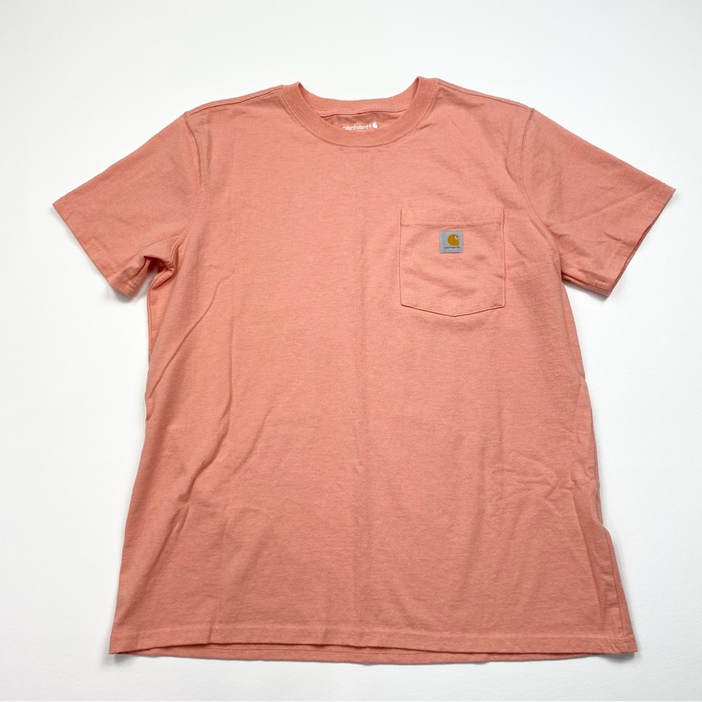 Women’s Carhartt Short Sleeve Pocket T-Shirt Size Large(12-14)